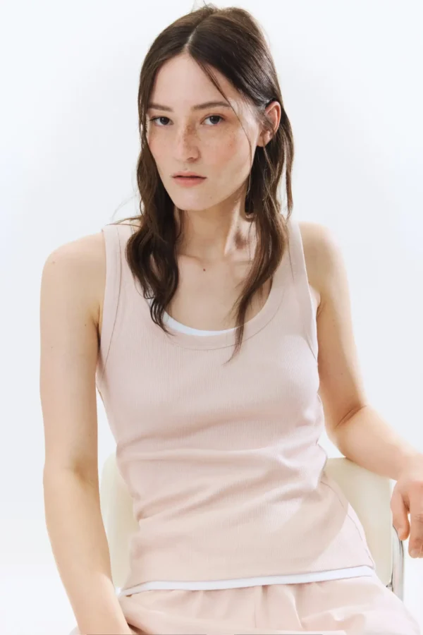 Ribbed Essential Tank Top