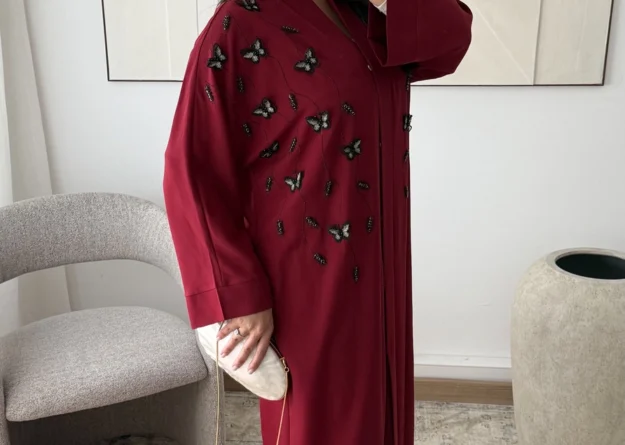 Dalia Abaya Dress · Structured Silhouette