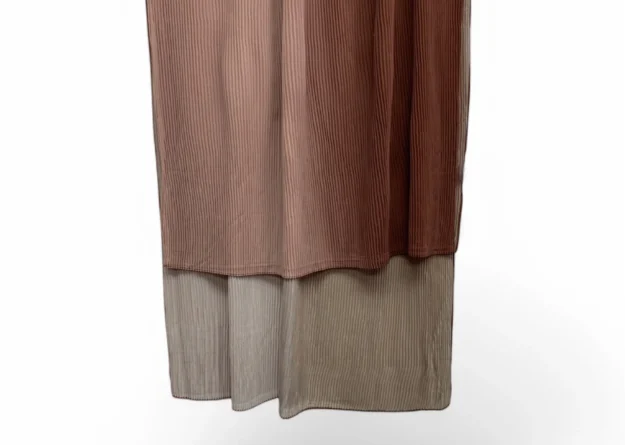 Dusk Drape Pleated Chiffon