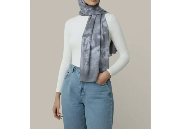 Bloom Artisan Modal Hijab · Botanical Dye