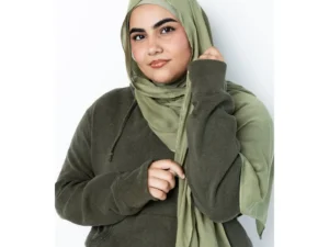 Zaytoon Modal Hijab · Signature Olive