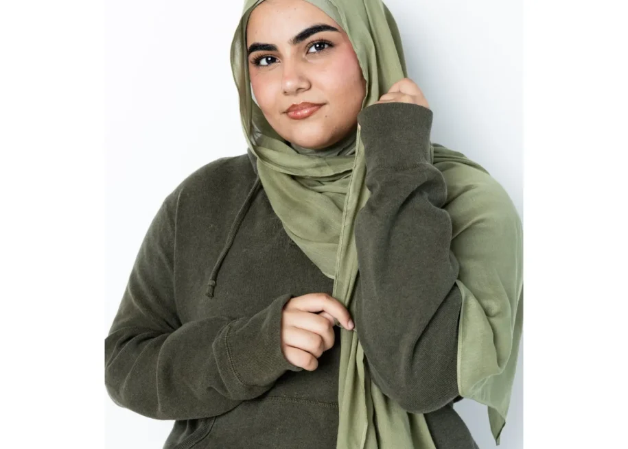 Zaytoon Modal Hijab · Signature Olive