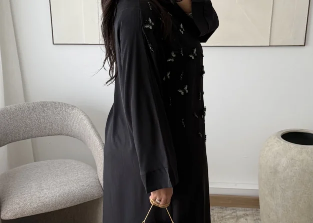 Dalia Abaya Dress · Structured Silhouette