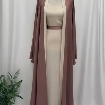 Zoya Layered Abaya Set