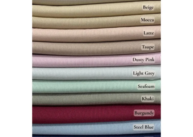 Safa Bamboo Jersey Hijab · Ribbed Weave