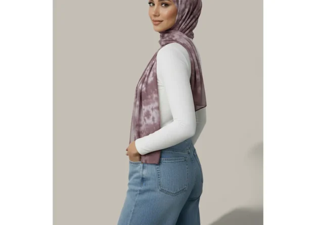 Bloom Artisan Modal Hijab · Botanical Dye