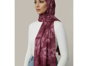 Bloom Artisan Modal Hijab · Botanical Dye