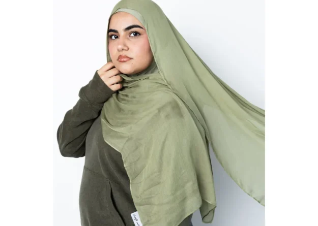 Zaytoon Modal Hijab · Signature Olive