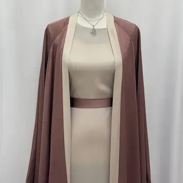 Zoya Layered Abaya Set