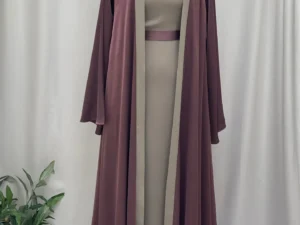 Zoya Layered Abaya Set