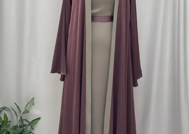 Zoya Layered Abaya Set