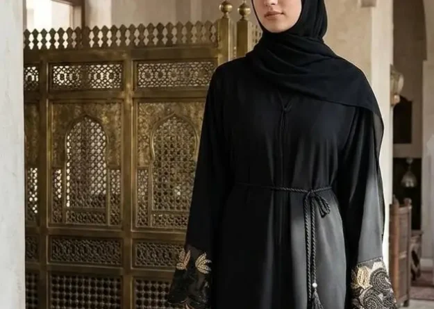 Husn Beaded Abaya · Embellished Edition