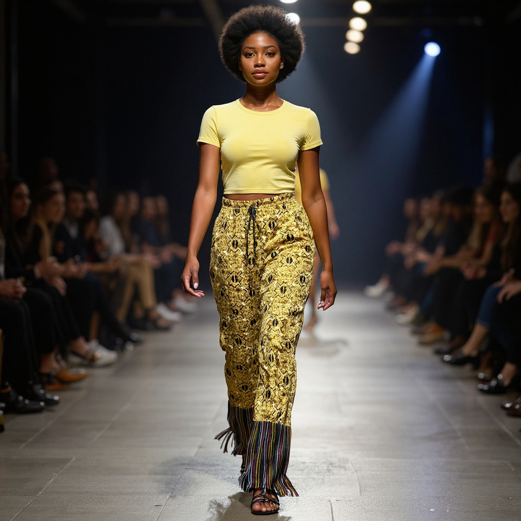 Ankara Wax Print Pants — Latheevah